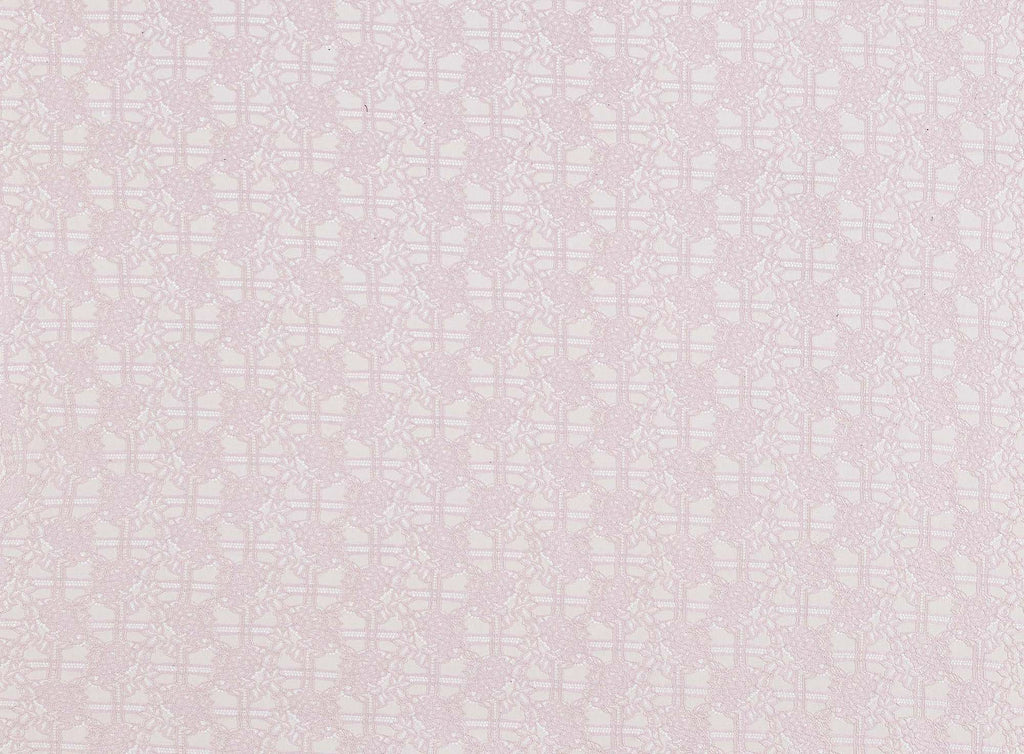 ROSE MIST | 24808-BONDED - CALLIOPE CORDED SCUBA LACE - Zelouf Fabrics