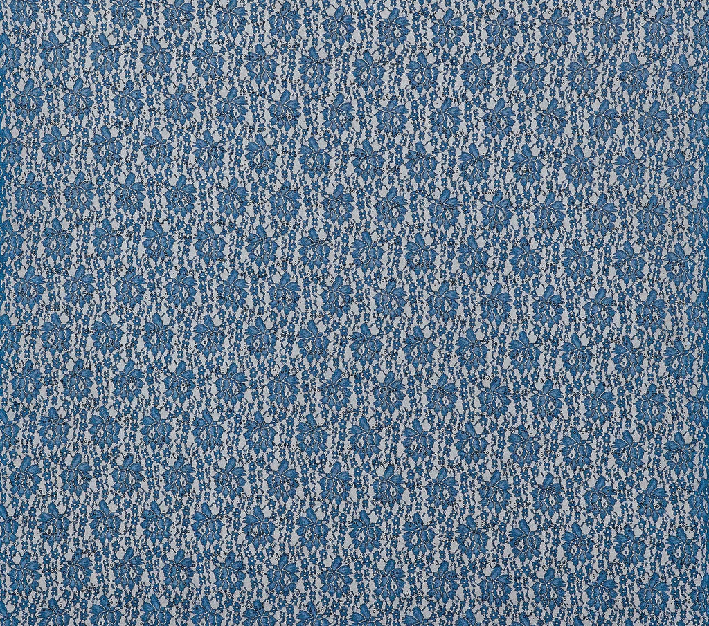 SEA DELIGHT | 24827SC-TRANS - REMARKABLE FLORAL TRANS SCALLOP - Zelouf Fabrics