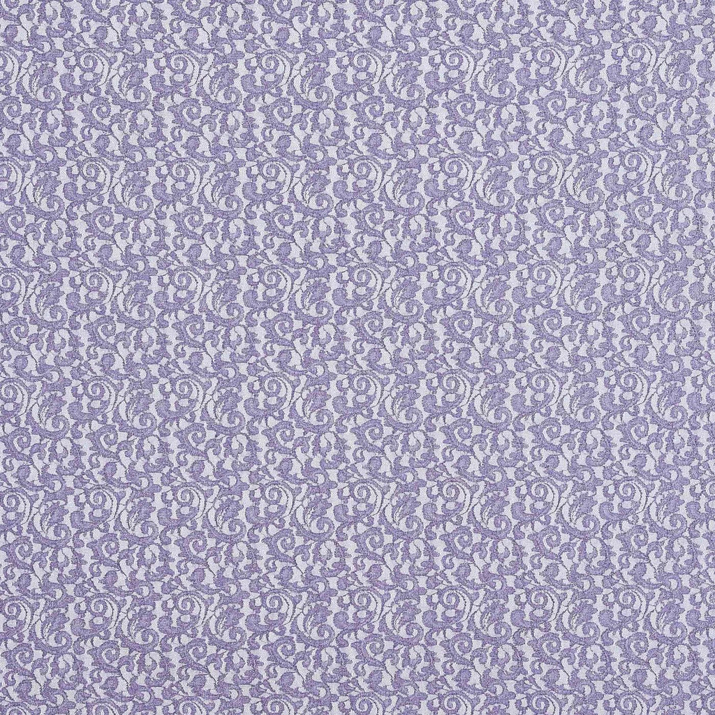 LILAC SHADOW | 24866-GLITTER - COCO STONEY LACE GLITTER - Zelouf Fabric