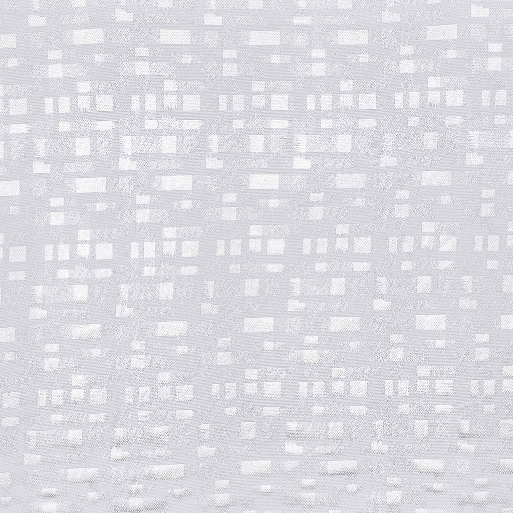 IVORY/SILVER | 24903 - PERFECT PICNIC FOIL WAFFLE KNIT - Zelouf Fabrics