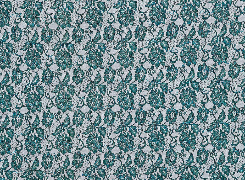 EMERALD DELIGH | 24911-TRANGLIT - COOL BREEZE TRANS GLITTER LACE - Zelouf Fabrics