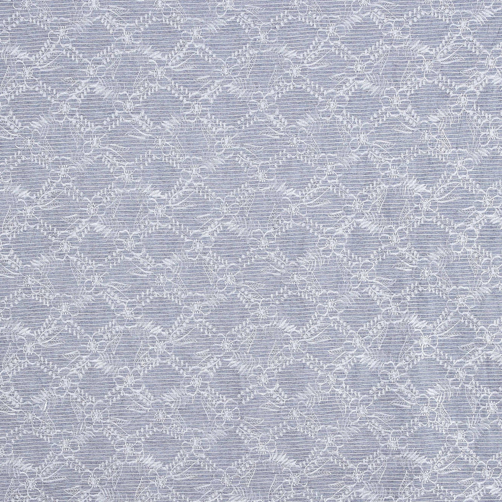 STELLA ALL OVER EYELET EMBROIDERY STRIPE  | 24949  - Zelouf Fabrics