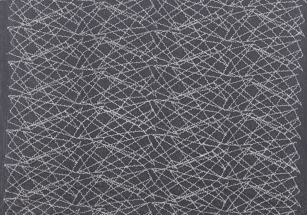 STEEL MIST | 24963 - LIMELIGHT SEQUIN GLITTER MESH - Zelouf Fabrics