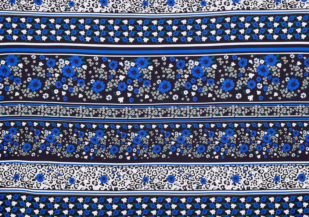 BIADERE FLORAL PRINT SCUBA  | 25081-5566DP  - Zelouf Fabrics