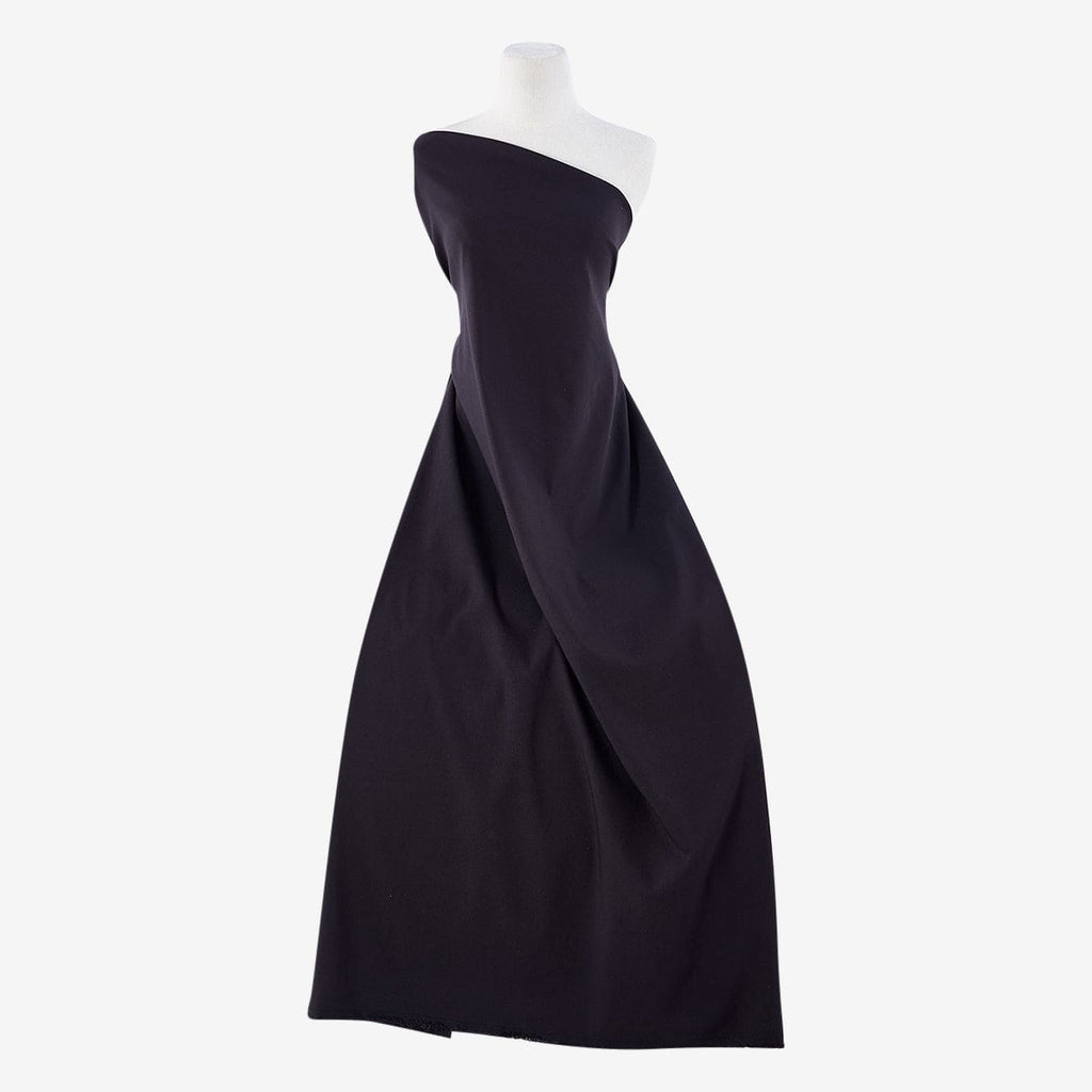 BLACK | 25098 - MERCURY STRETCH TWILL - Zelouf Fabric