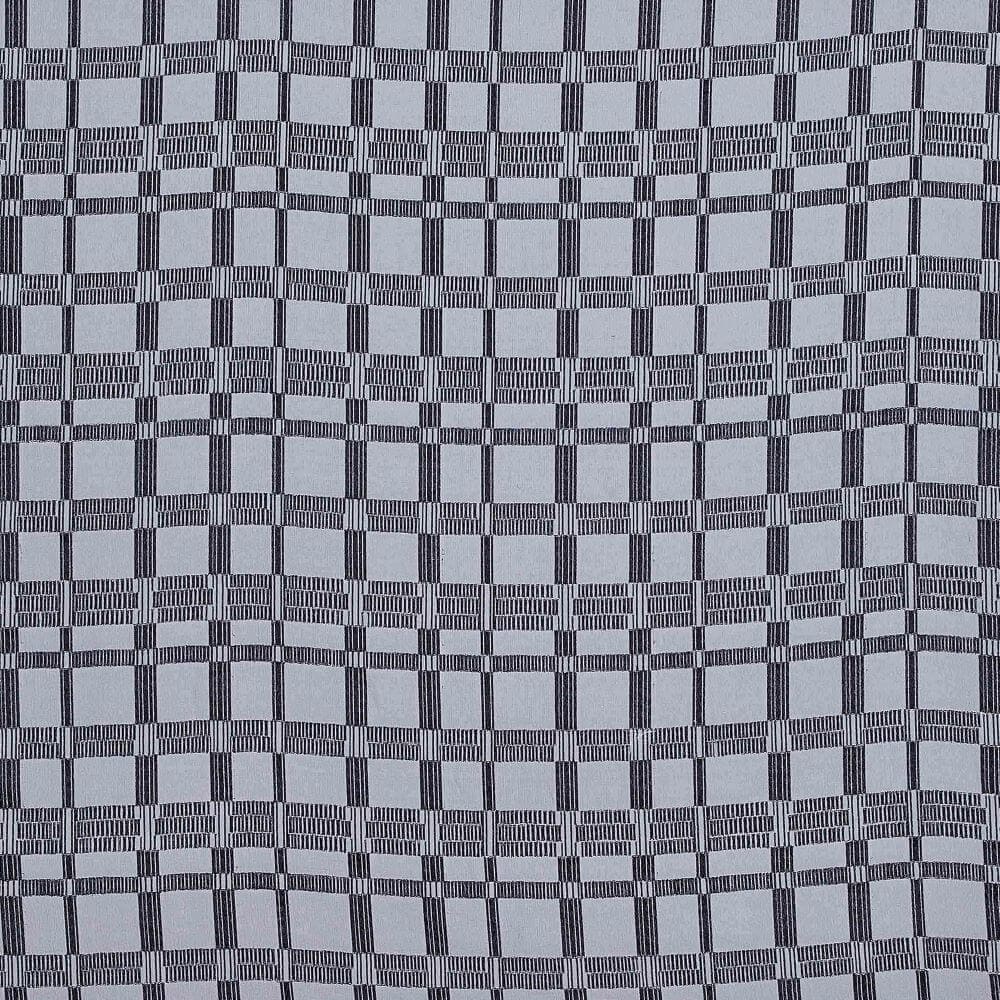 WALL STREET CLIPPED PLAID W/FOIL OUTLINE  | 25104  - Zelouf Fabrics