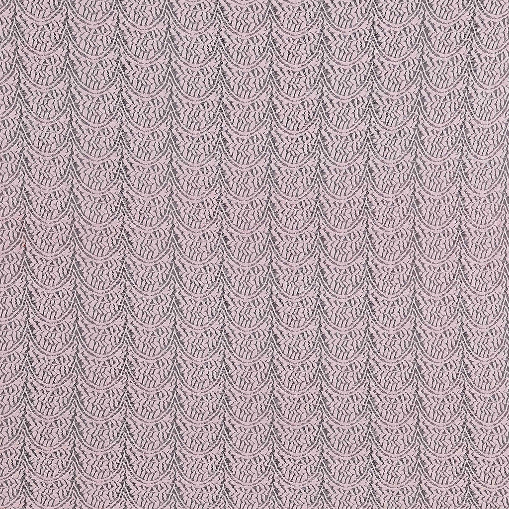 ELEGANT ROSE | 25107-GLITTER-PINK - CHERRY ON TOP STRETCH GLITTER LACE - Zelouf Fabrics