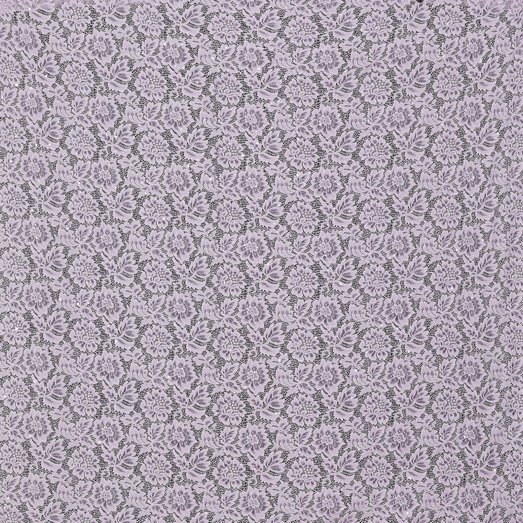 LILAC WING | 25134-SEQUINS - LEI FLOWER SEQUINS LACE - Zelouf Fabrics
