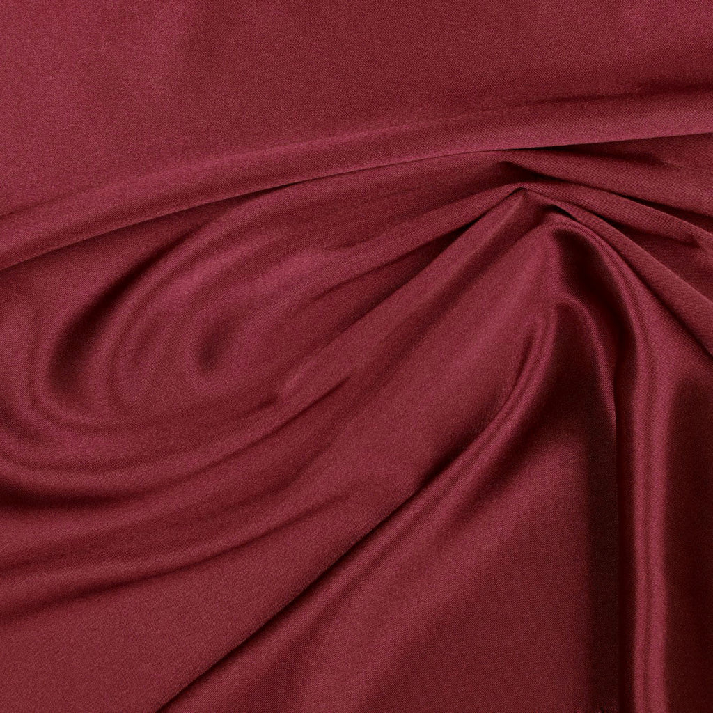 BRILLIANT CHERRY | 1-BARCELONA STRETCH SATIN | 25141 - Zelouf Fabrics