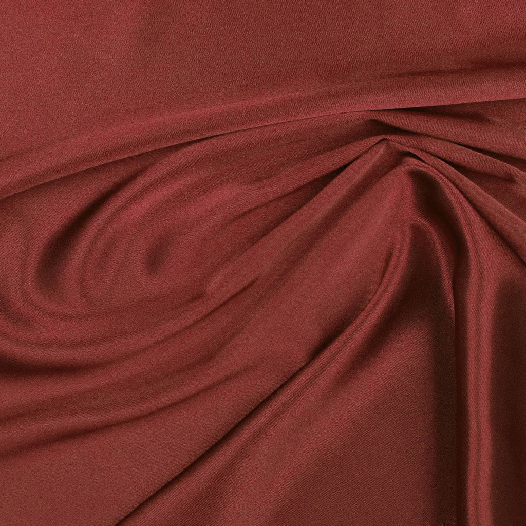 BRILLIANT CORAL | 25141-ORANGE - BARCELONA STRETCH SATIN - Zelouf Fabrics