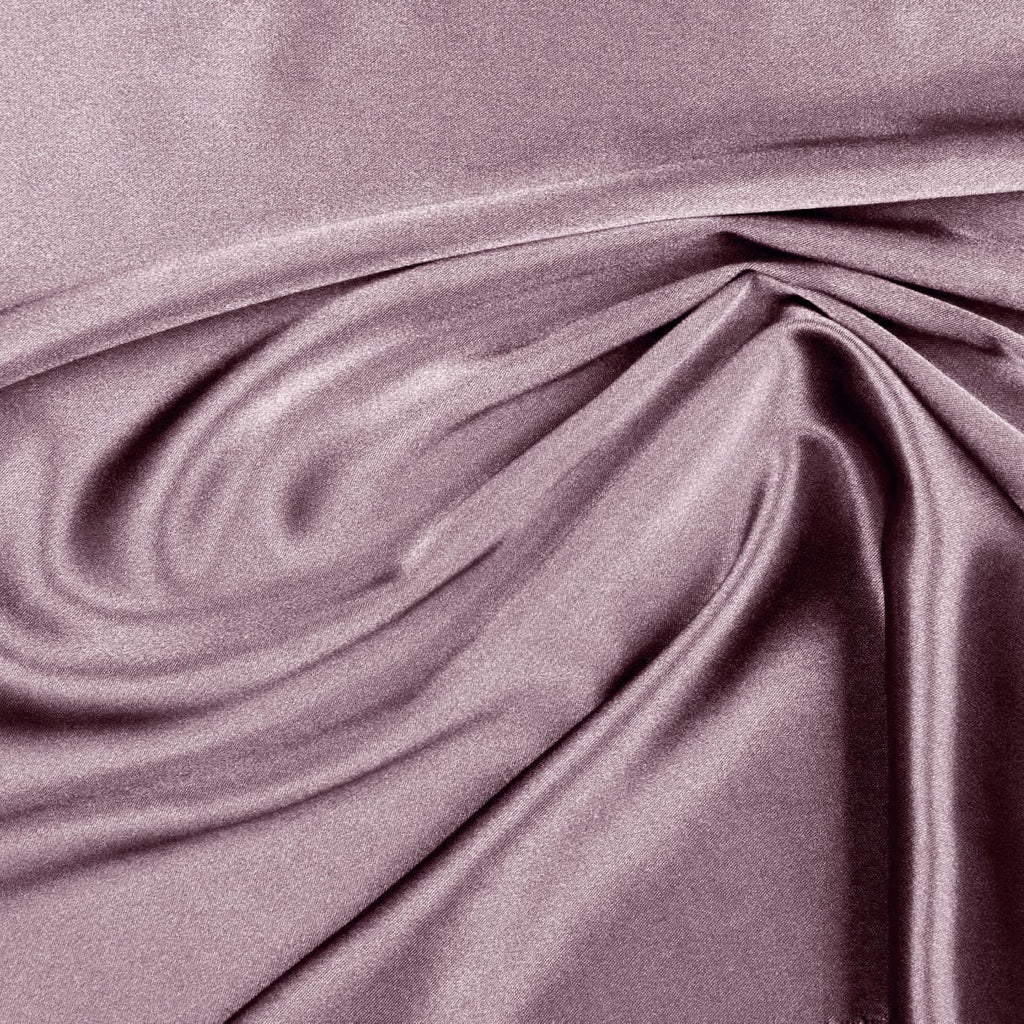 BARCELONA STRETCH SATIN | 25141 MAUVE ALLURE - Zelouf Fabrics