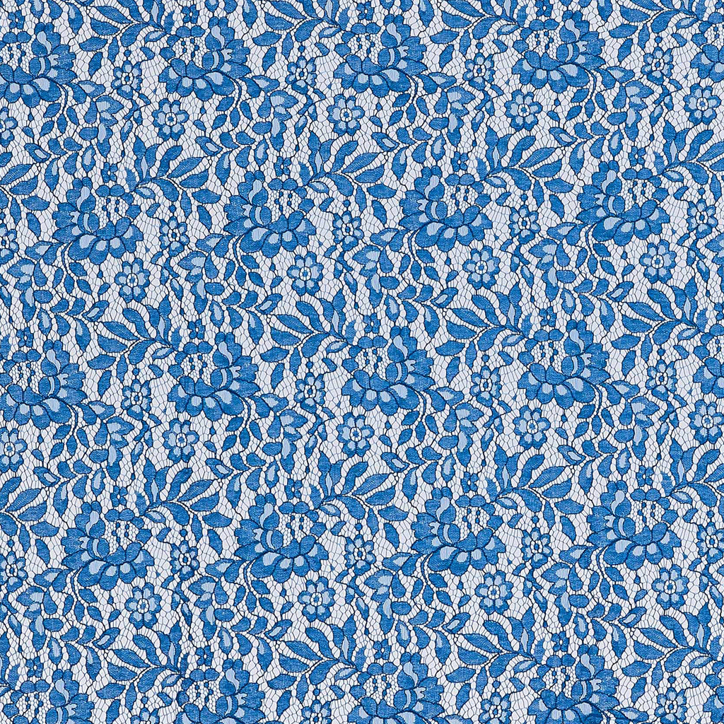 AZURE DELIGHT | 25174 - BOURGES CORDED LACE - Zelouf Fabric