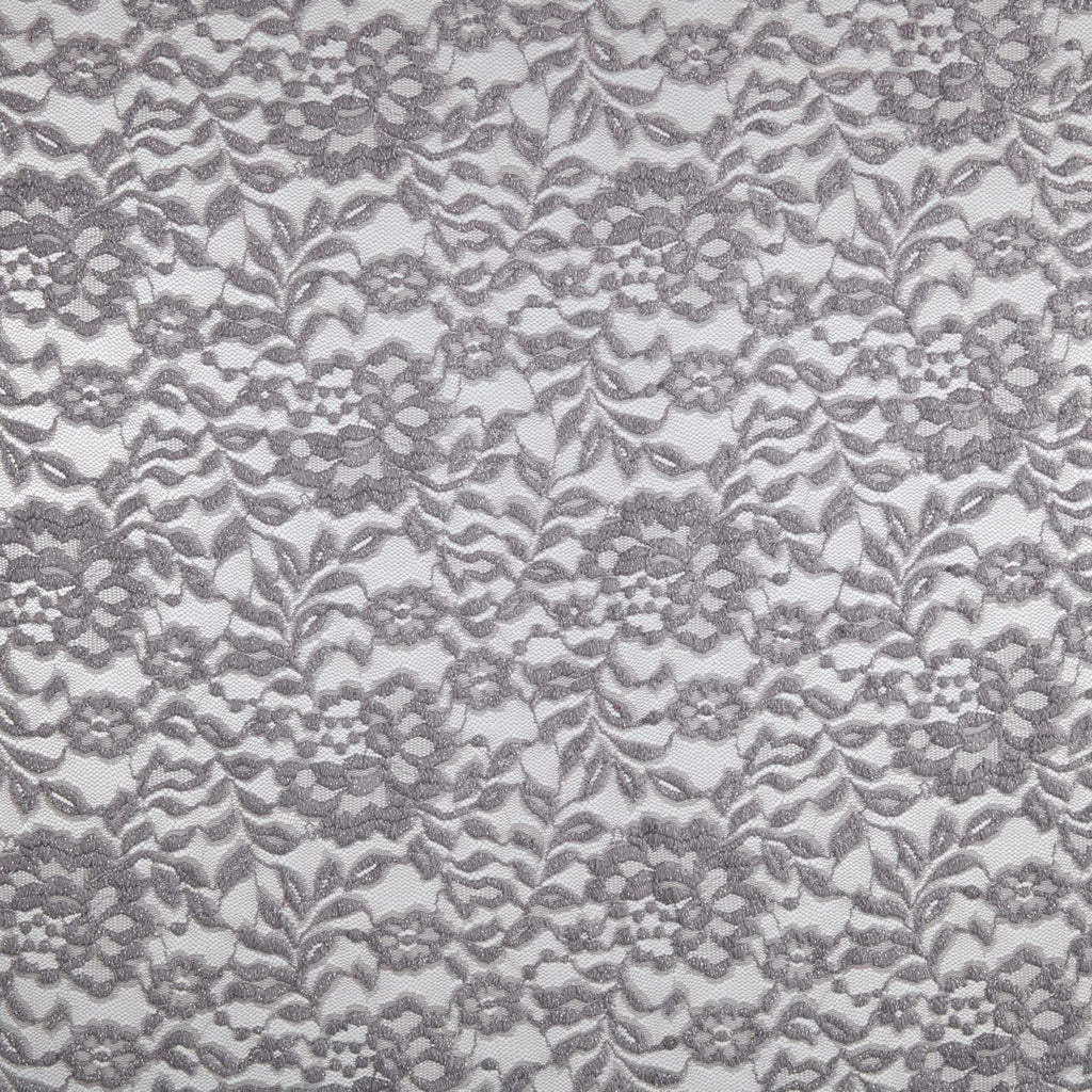 GRANITE ALLURE | 25265-GLITTER - ANGELIC FLORAL GLITTER LACE - Zelouf Fabrics
