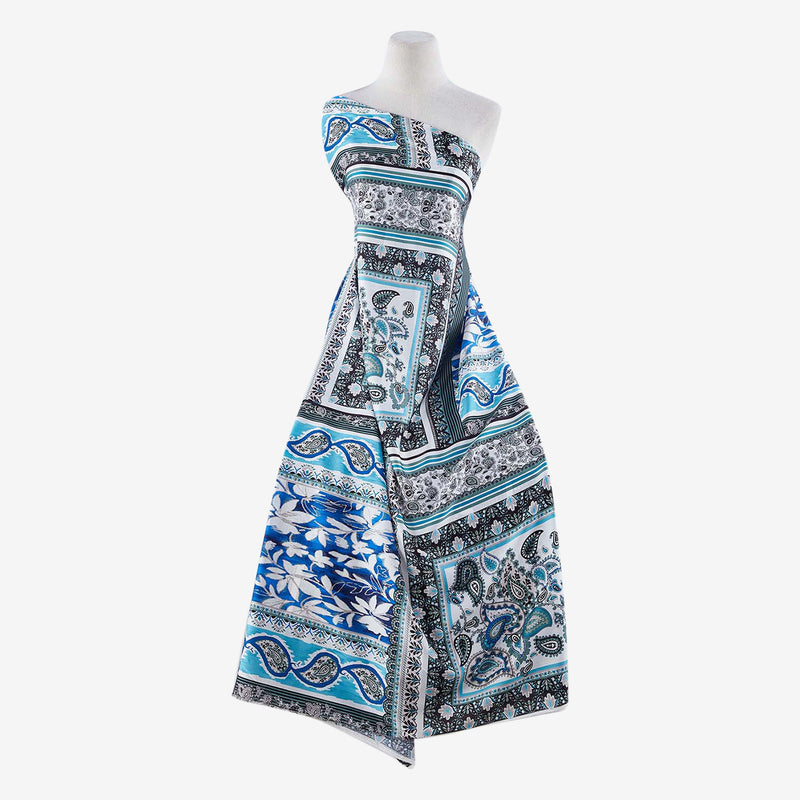 CARMEN PAISLEY PRINT SATIN YORYU  | 25303-467DP
