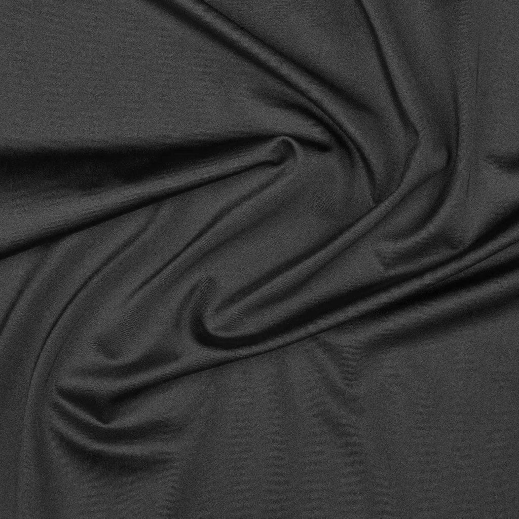 STRETCH BODYCON SATIN | 25333 GREY MYSTERY - Zelouf Fabrics