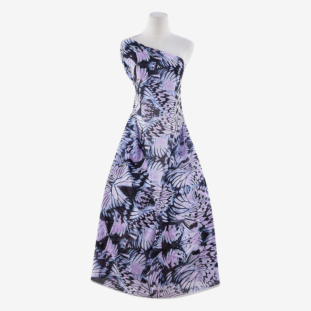 LILAC COMBO | 25348-3333DP - BUTTERFLY PRINT HMC - Zelouf Fabrics