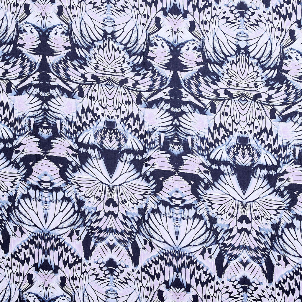 LILAC COMBO | 25348-3333DP - BUTTERFLY PRINT HMC - Zelouf Fabrics