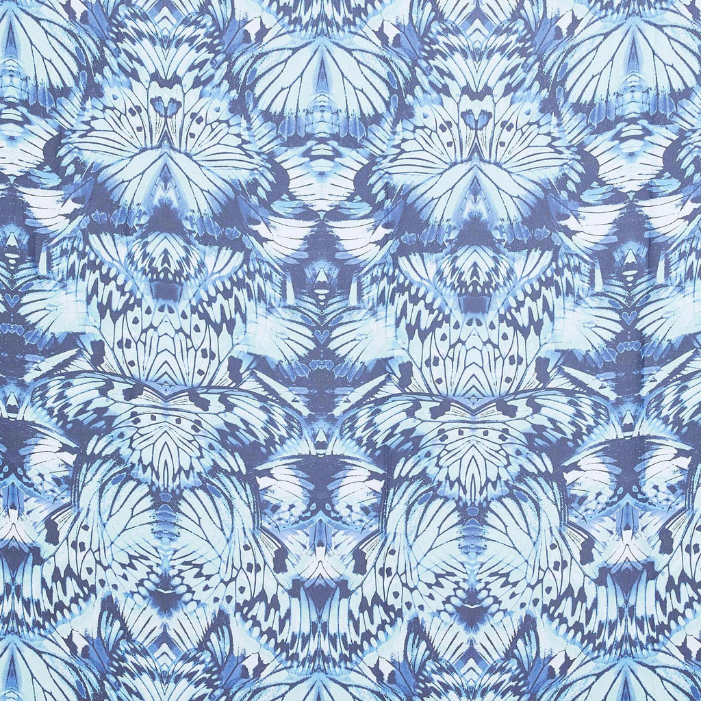 MINT COMBO | 25348-3333DP - BUTTERFLY PRINT HMC - Zelouf Fabrics