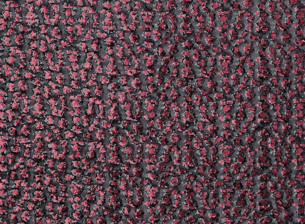 JANE CHEETAH SEQUIN STRETCH MESH  | 25390  - Zelouf Fabrics