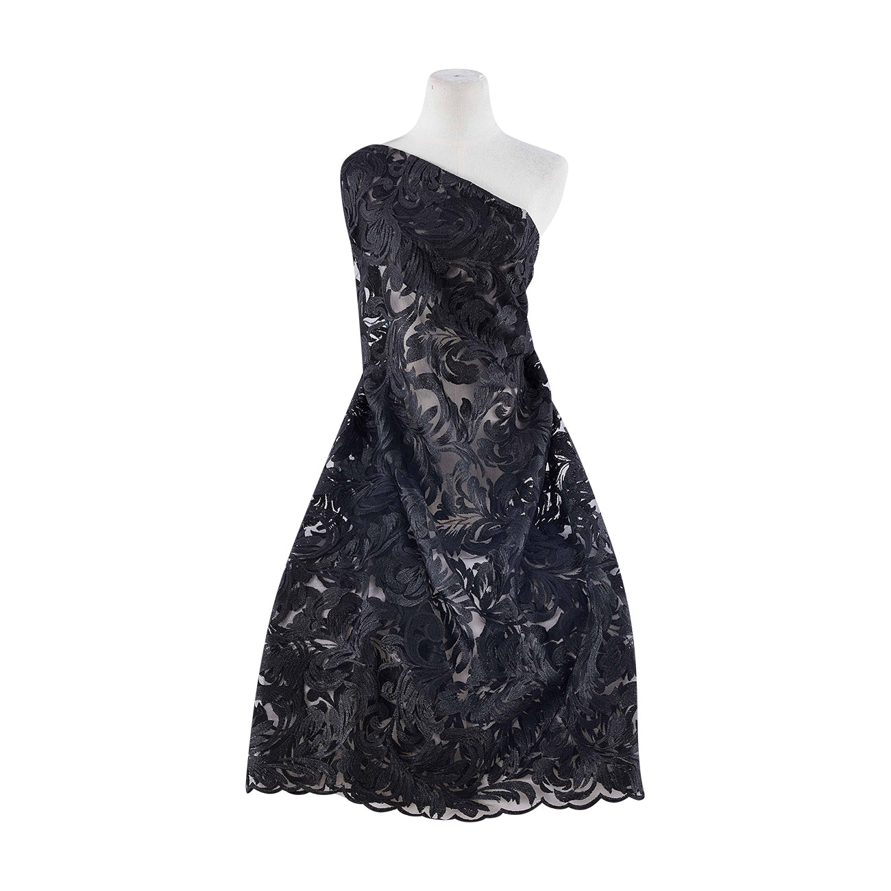wendy mesh dress Black Halo Wendy Gown in Neutral Floral