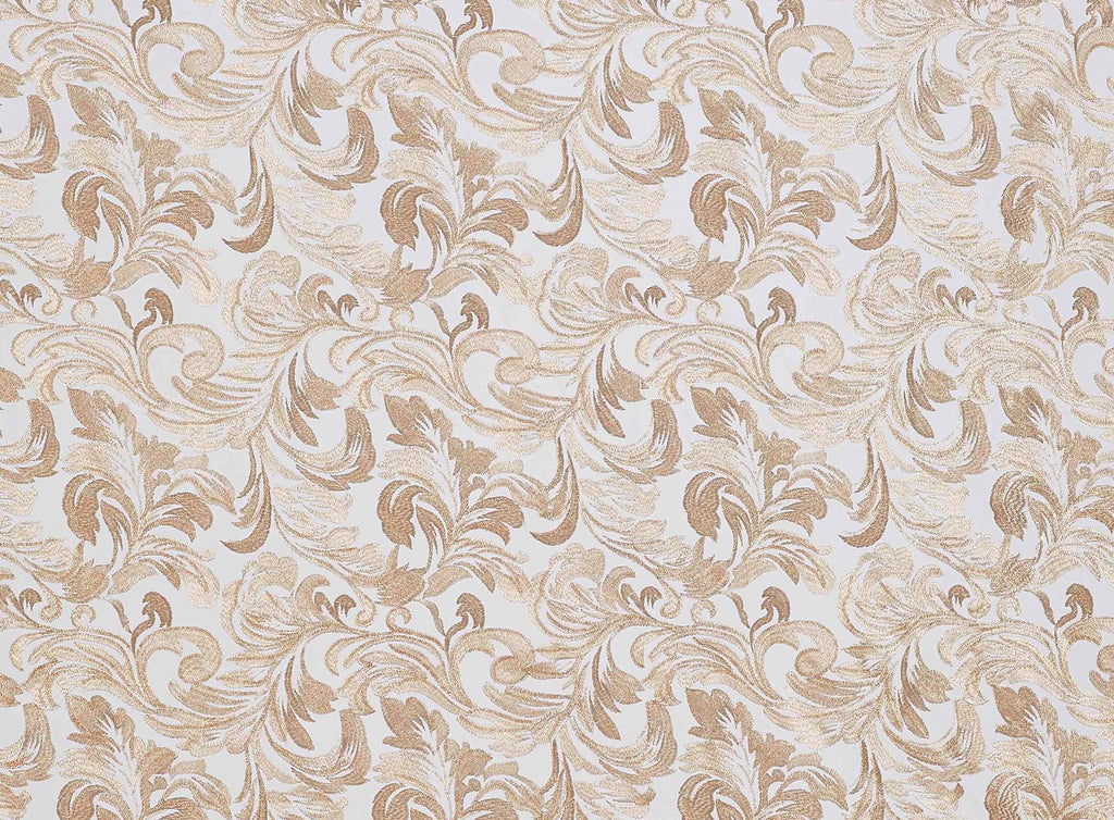 WENDY SCROLL SEQUIN EMBROIDERY MESH  | 25414  - Zelouf Fabrics