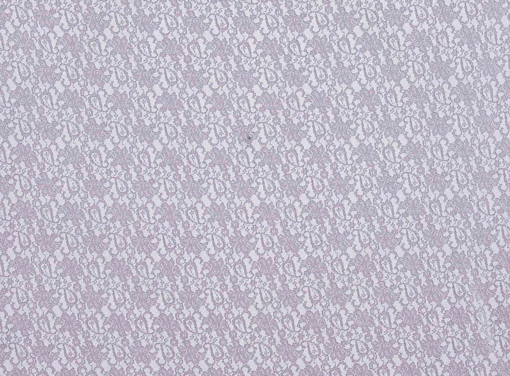 DENVER FLORAL GLITTER SCALLOP LACE  | 25433SC-GLITTER  - Zelouf Fabrics