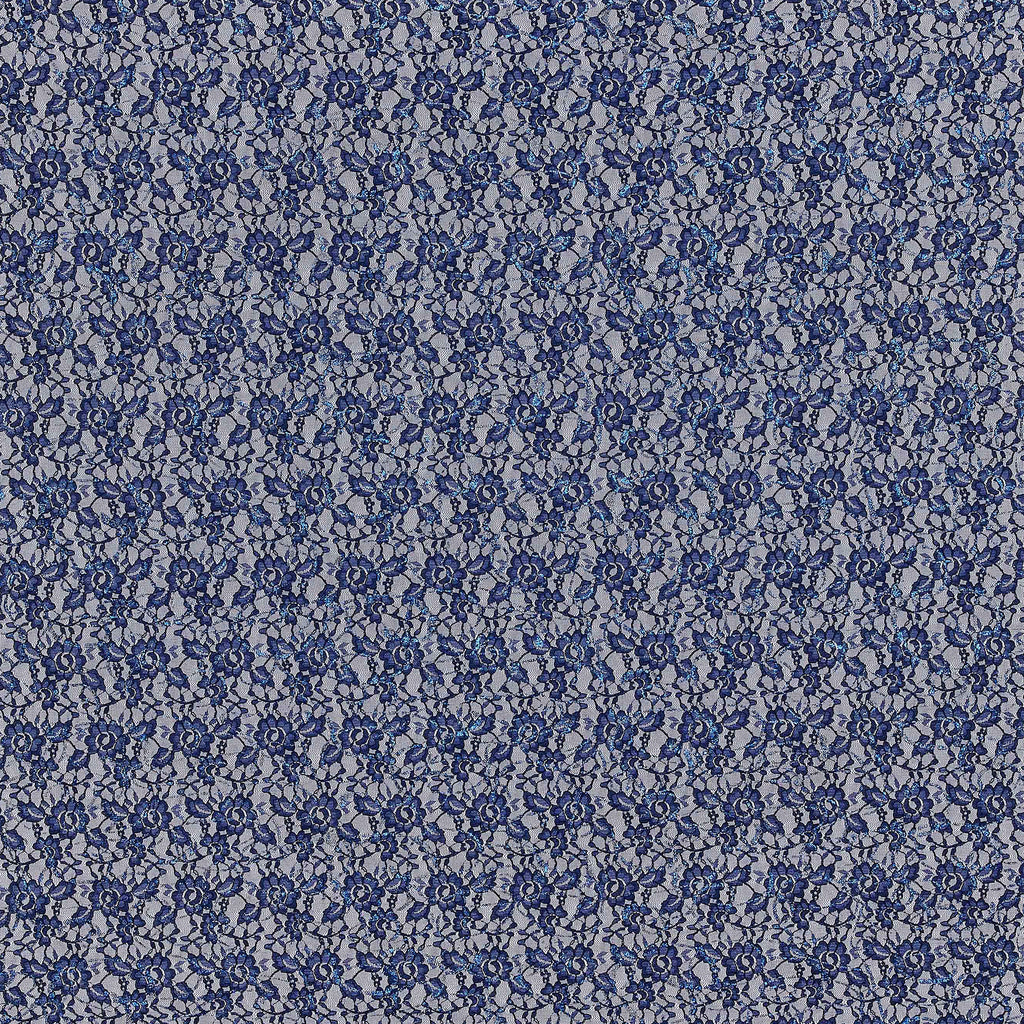 NAVY/NAVY | 25455 - TINKER GLITTER LACE - Zelouf Fabrics