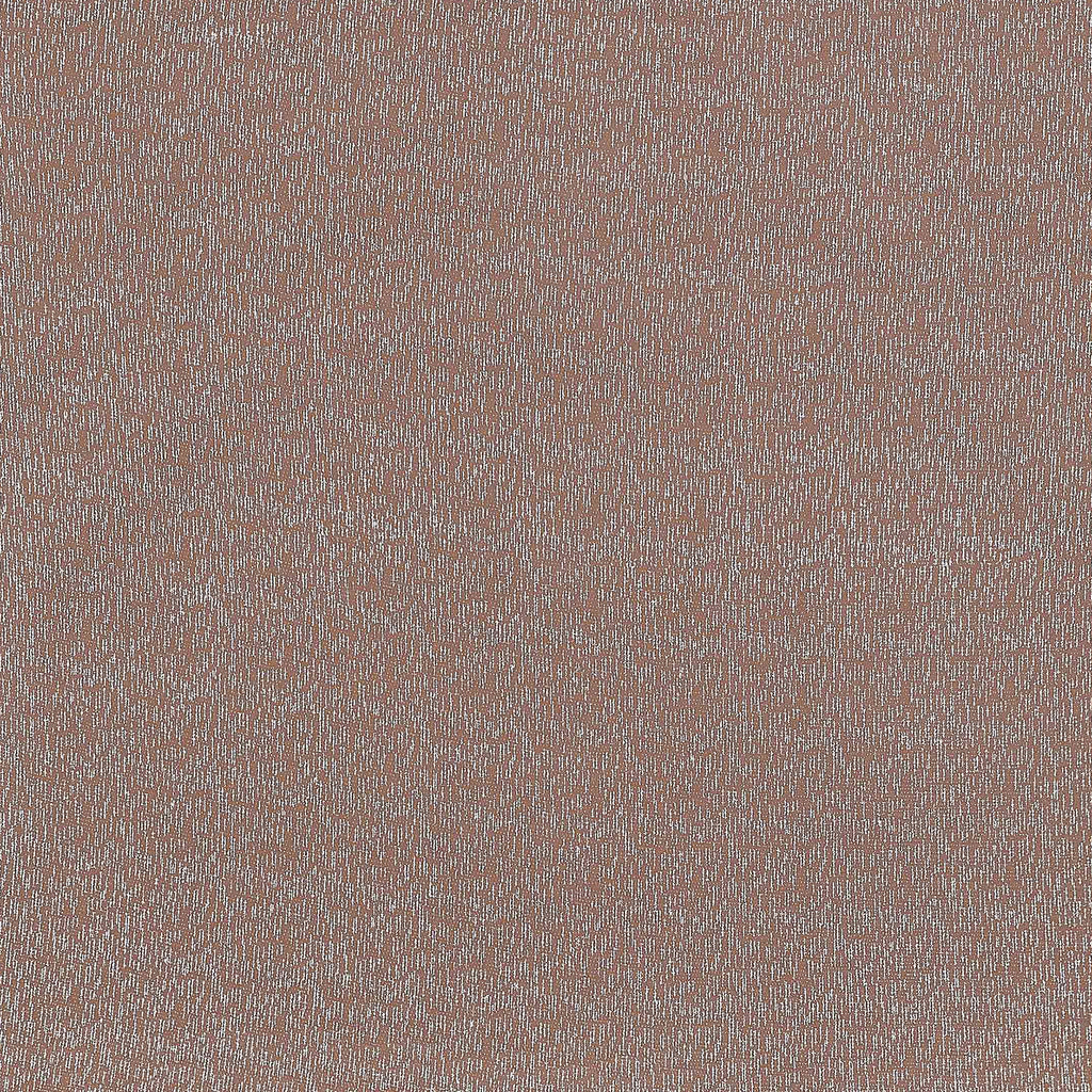 TAUPE/SILVER | 25467 - MEDLINDA METALLIC GLITTER STRETCH KNIT - Zelouf Fabrics