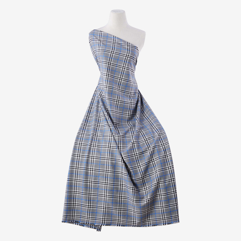 WU PLAID SUITING  | 25507