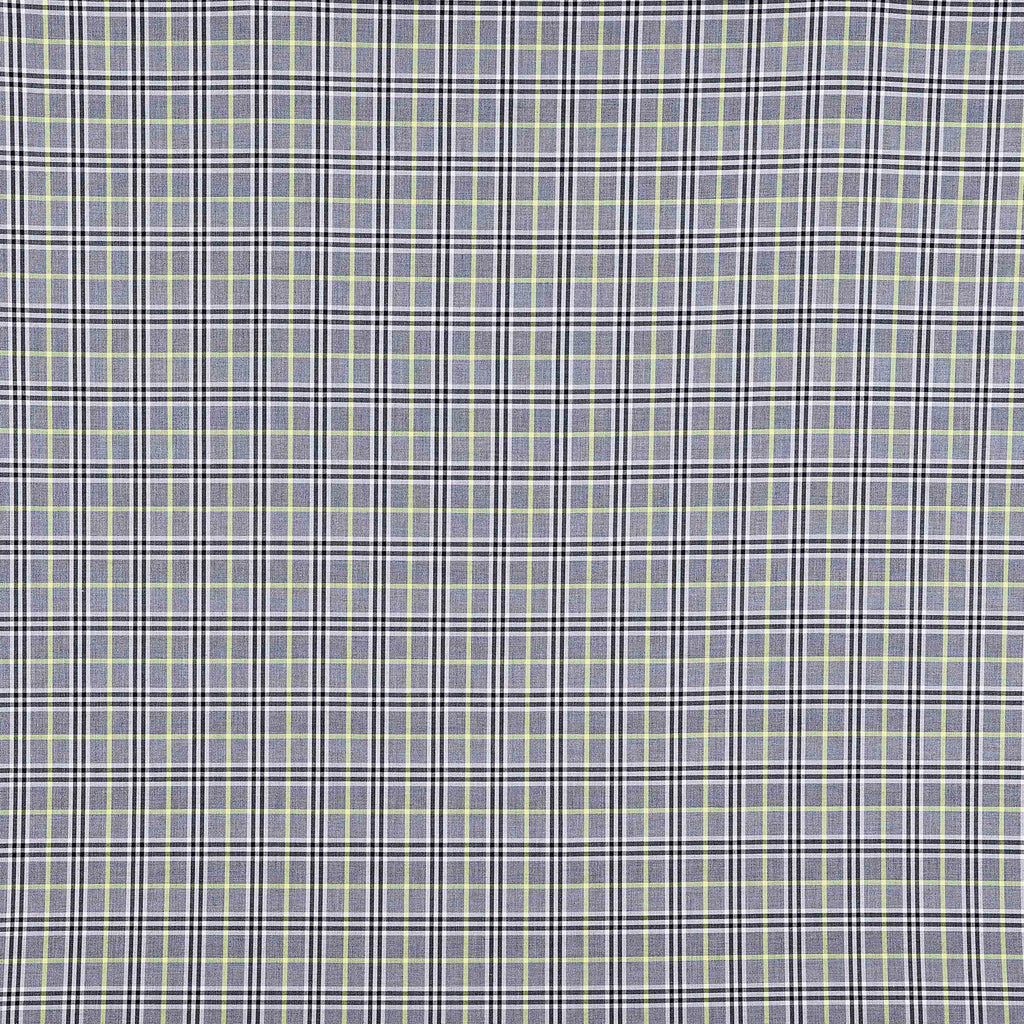 YELLOW COMBO | 25507 - WU PLAID SUITING - Zelouf Fabrics