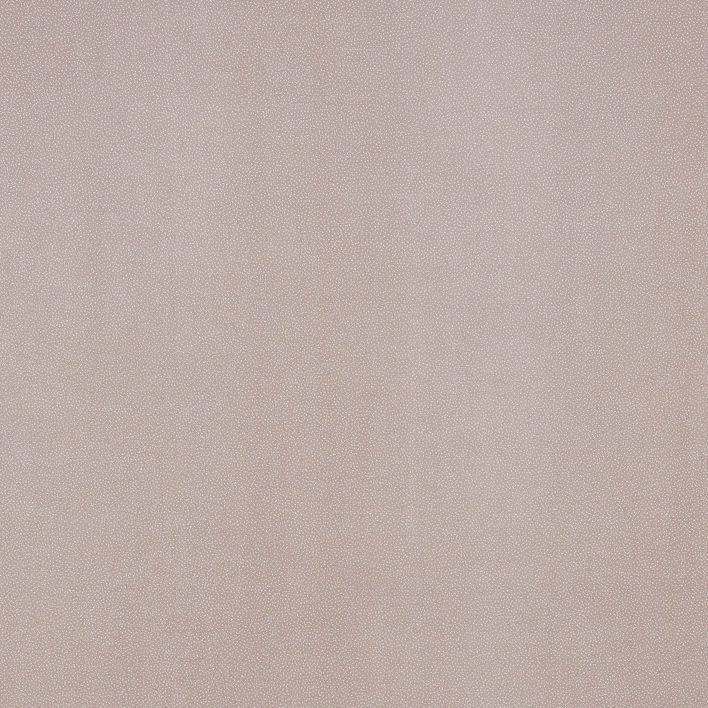 TAUPE/WHTSLV | 25515-PUFGLIT - NAOMI METALLIC PUFF GLITTER STRETCH KNIT - Zelouf Fabrics