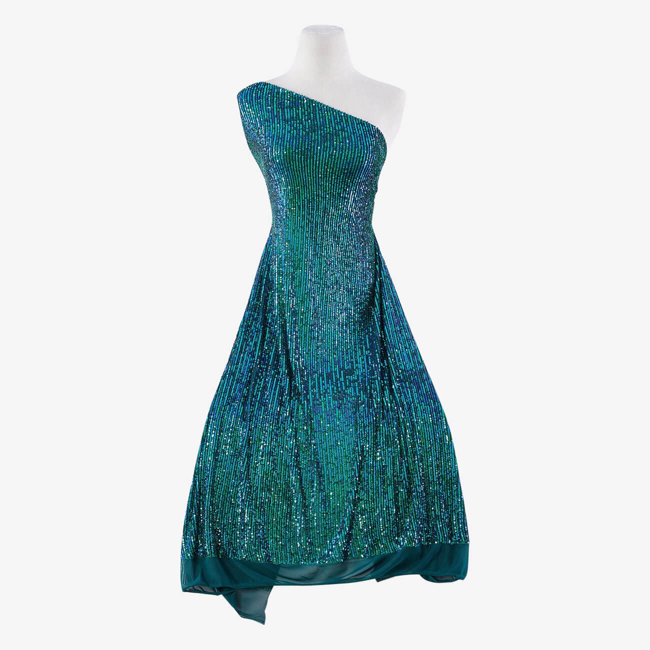 Matte Ariel Line Sequin Mesh Matte Ariel Line Sequin Mesh