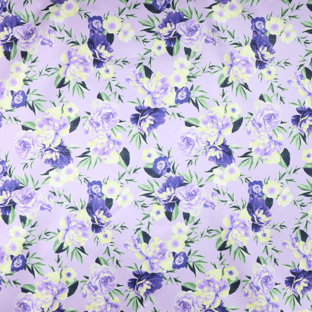 JENNIE PRINT FOIL MIKADO  | 25583FOL-4765DP  - Zelouf Fabrics