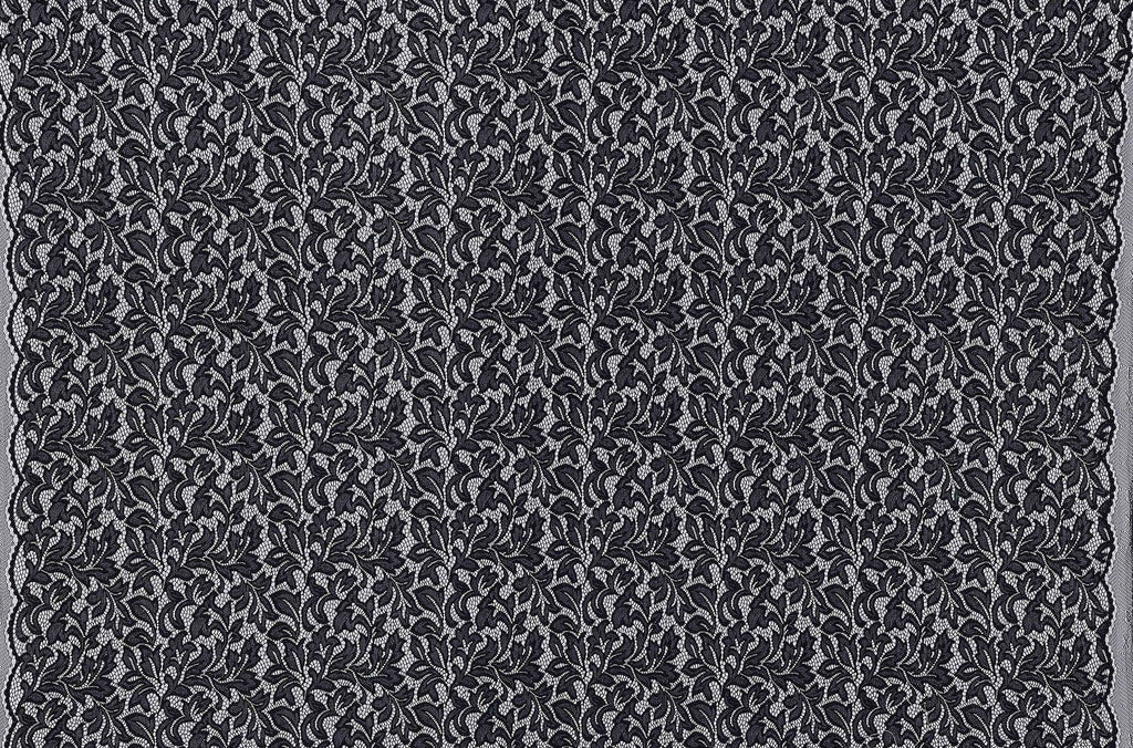 BLACK | 25625 - ROXIE FLORAL LACE - Zelouf Fabrics
