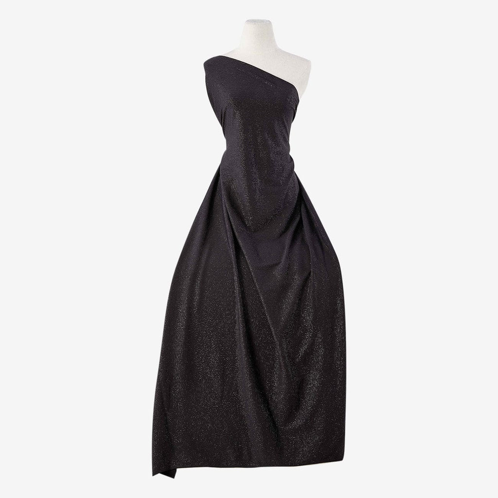 AMELIA STRIPE GLITTER ITY  | 25637 BLACK - Zelouf Fabrics