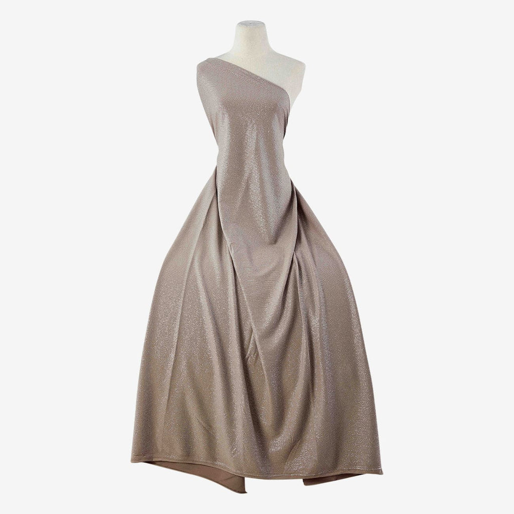 AMELIA STRIPE GLITTER ITY  | 25637 ELEGANT TAUPE - Zelouf Fabrics