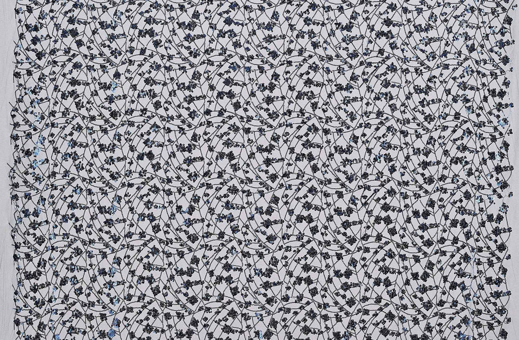FRYE LACED SEQUIN EMBROIDERY MESH  | 25668  - Zelouf Fabrics