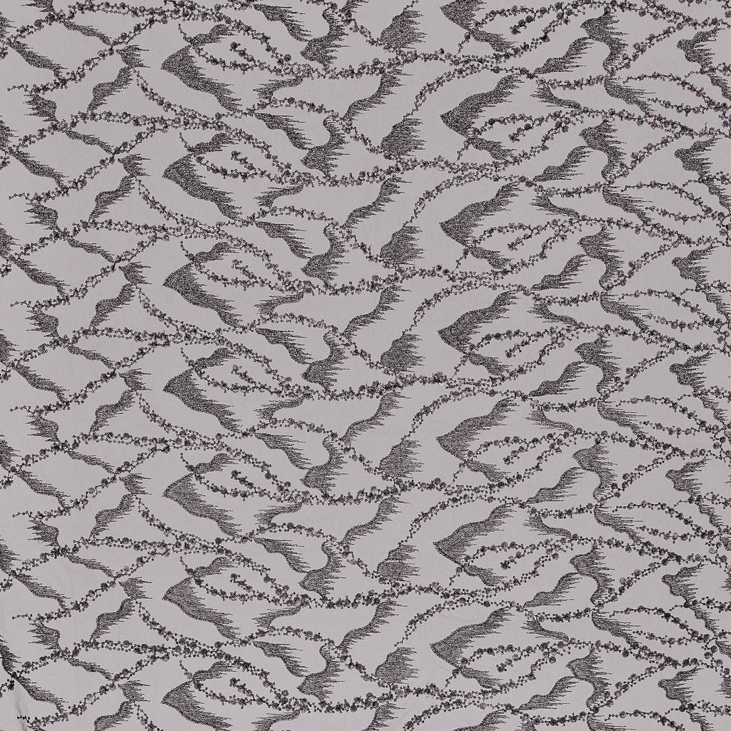 ZOEY SEQUIN LUREX EMBROIDERY MESH  | 25684  - Zelouf Fabrics