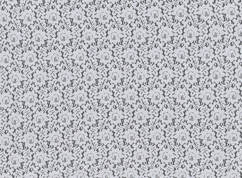 WHITE | 25696 - BALI CORDED COTTON LACE - Zelouf Fabrics