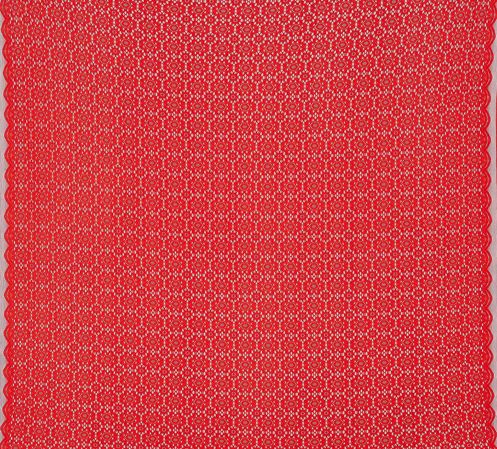 BRILLIANT CHERR | 25699 - NYLON CORDED LACE - Zelouf Fabrics