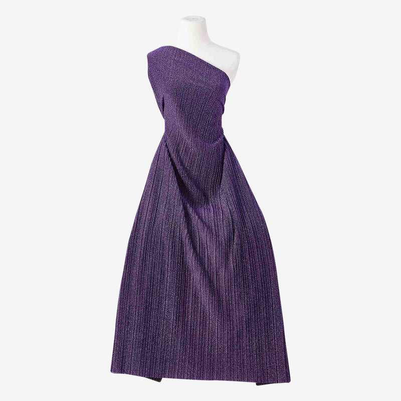 LAURA LUREX MIX PLEATED KNIT  | 25706PLT
