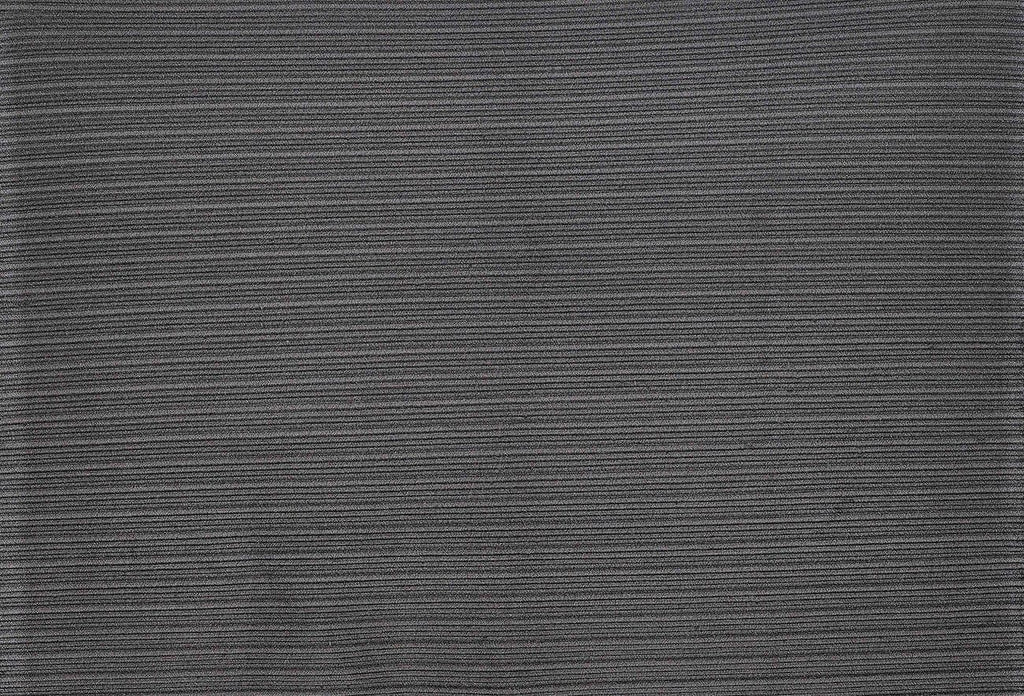 BLACK | 25706PLT - LAURA LUREX MIX PLEATED KNIT - Zelouf Fabrics