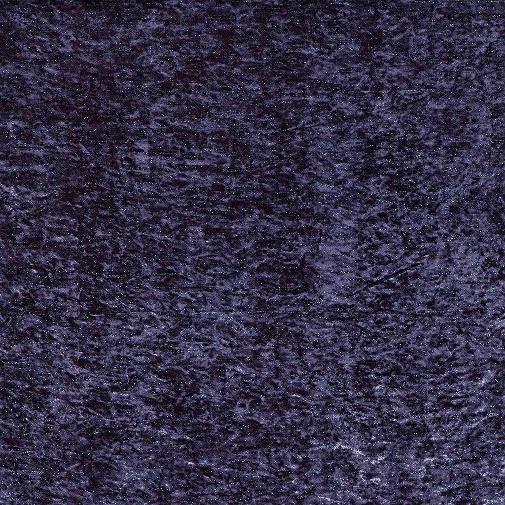 ARRESTING NAVY | 25719 - MOONSOON GLITTER ICE VELVET - Zelouf Fabrics