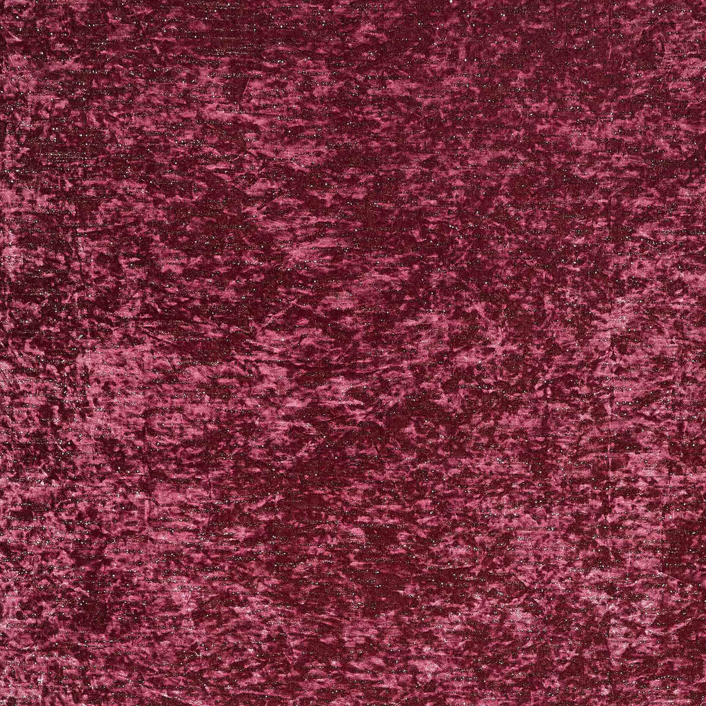 ARRESTING WINE | 25719 - MOONSOON GLITTER ICE VELVET - Zelouf Fabrics