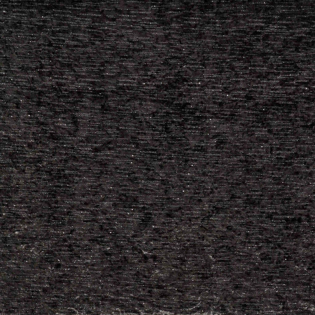 BLACK | 25719 - MOONSOON GLITTER ICE VELVET - Zelouf Fabrics