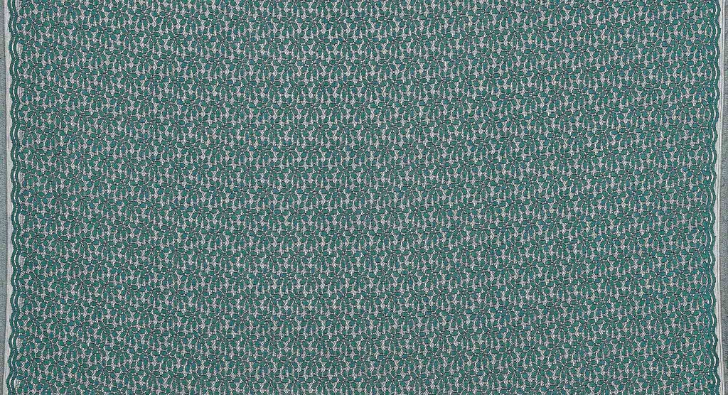 ARRESTING EMERALD | 25725 - DANDELLION LACE - Zelouf Fabrics