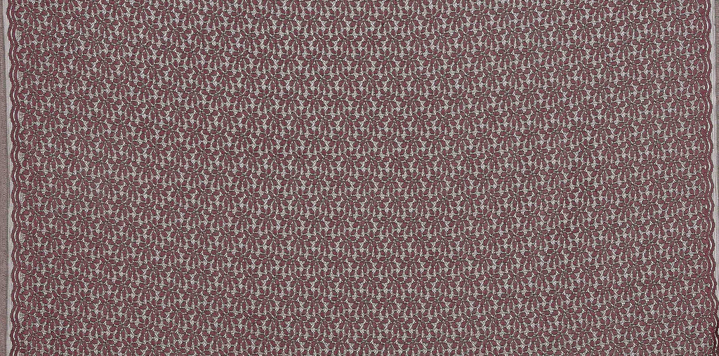 ARRESTING MULBERRY | 25725 - DANDELLION LACE - Zelouf Fabrics