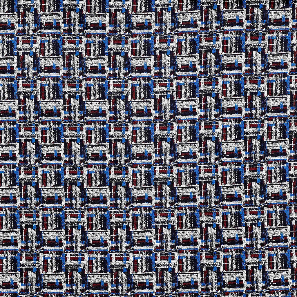 KENSINGTON CHECK PUFF PRINT ITY  | 25753-1181P  - Zelouf Fabrics