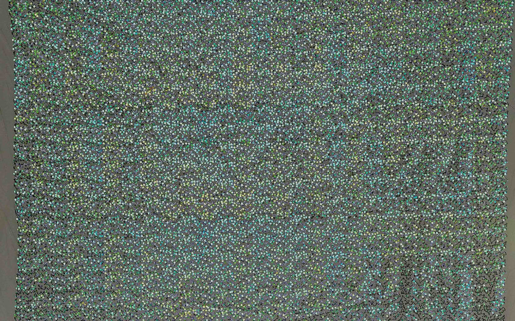 MERMAID/NAVY/BLK | 25763-IRID - HALI TWO TONE IRIDESCENT SEQUIN MESH - Zelouf Fabrics