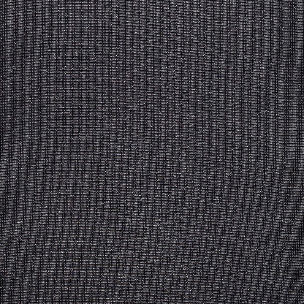 BLACK/BLACK | 25781 - HARROD JACQUARD LUREX KNIT - Zelouf Fabrics